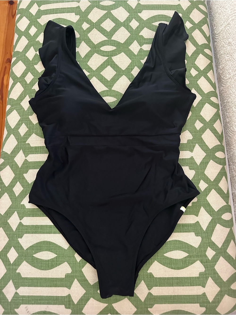 Summersalt ruffle backflip One-Piece Swimsuit - Classic V-Neck